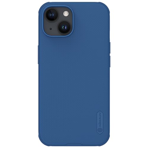 Nillkin Super Frosted Shield Hülle Passend für Apple iPhone 15 Back Cover Blau Nillkin Super Frosted Shield Hülle Passend für Apple iPhone 15 Back Cover Blau von Nillkin