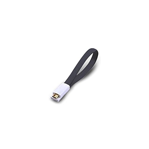 Atlantis Land 0,2 m USB 2.0 A – Micro USB 2.0 B M/M – Kabel USB (USB A, Micro B, männlich/männlich, schwarz) von Nilox