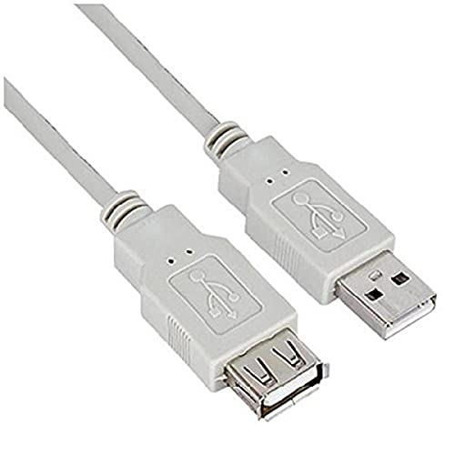 NILOX 1,8 m USB 2.0 Kabel USB 1,8 m USB A Herren Damen Grau von Nilox