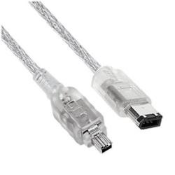 Nilox 1 m Firewire-Kabel, 6-polig/4 Electronics von Nilox