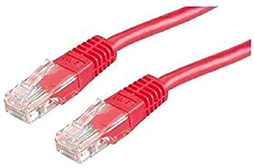 Nilox 3.0m Cat6 UTP 3m Cat6 U/UTP - Rotes Netzwerkkabel von Nilox