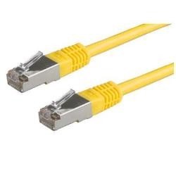 Nilox 5.0 m Cat5e FTP Netzwerkkabel (CAT5e, F/UTP (FTP), RJ-45, RJ-45, Männlich/männlich, gelb) von Nilox