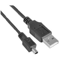 Nilox MINIUSB-AM-4P-B USB-Kabel 1,5 m USB A Mini-USB A grau – USB-Kabel (1,5 m, USB A, Mini-USB A, Stecker/Stecker, grau) von Nilox