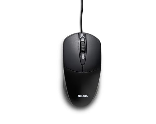 Nilox Maus MOUSB1011 Schwarz von Nilox