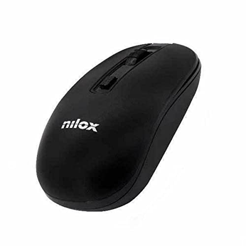 Nilox Maus Wireless 1000 DPI schwarz/schwarz von Nilox