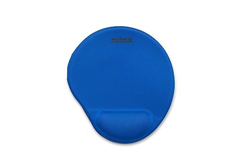 Nilox NXMPE02 Ergonomisches Mauspad (25 x 22), Blau von Nilox