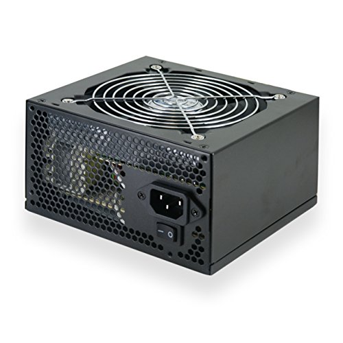 Nilox PSNI-5001BK Netzteil PC 500W ATX Black 24pin, 1x CPU 4pin, 1x PCI-Express 6pin, 4X SATA, 2X Molex, 1x FDD, schwarz von Nilox