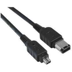 Nilox firewire6p/4p-b – FireWire-Kabel von Nilox