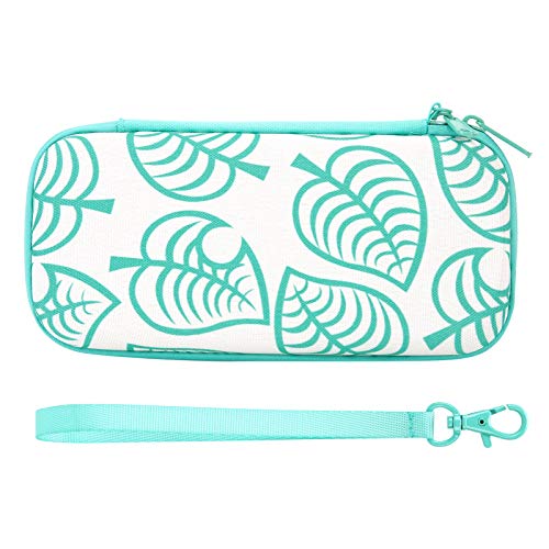 Nimomo Spiel-Aufbewahrungstasche Tragbare Spiel-Schutztasche Leichte Spiel-Tragetasche Shell-Abdeckung Passend für Switch Animal Crossing von Nimomo