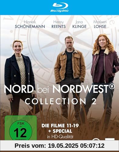 Nord bei Nordwest - Collection 2 / Weitere 10 Spielfilmfolgen der erfolgreichen Küstenkrimi-Reihe in brillanter HD-Qualität [Blu-ray] von Nina Wolfrum