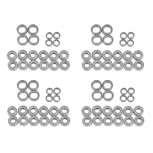 Niniang Kugellager-Set, 80-teilig für TT01 TT-01 TT01D TT01E TT01R DF02 1/10 Teile Upgrade für ferngesteuertes Auto Niniang Kugellager-Set, 80-teilig für TT01 TT-01 TT01D TT01E TT01R DF02 1/10 Teile Upgrade für ferngesteuertes Auto von Niniang