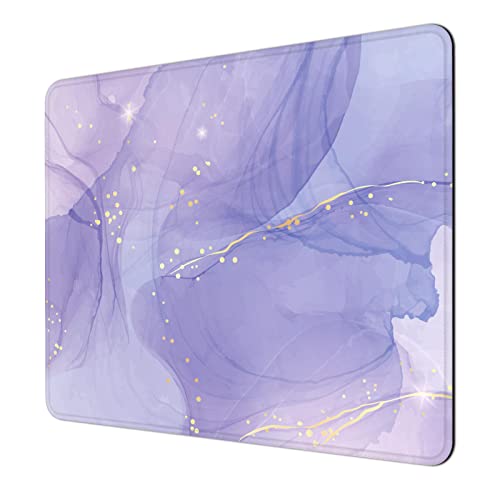 Niniubye Mauspad, 20.3x25.4 cm, ultradick, 5 mm, für Computer oder Gaming-Mauspad, rutschfeste Gummiunterseite, genähte Kanten, für Frauen oder Männer Büro, violetter Marmor Niniubye Mauspad, 20.3x25.4 cm, ultradick, 5 mm, für Computer oder Gaming-Mauspad, rutschfeste Gummiunterseite, genähte Kanten, für Frauen oder Männer Büro, violetter Marmor von Niniubye
