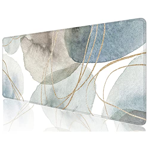 Niniubye Schreibtischunterlage, großes Mauspad, 81.3x30.5 cm, XXL-erweitertes Gaming-Mauspad, Schreibtisch-Dekoration, XL-Mauspad für Laptop & Tastatur, abstrakte Malerei Niniubye Schreibtischunterlage, großes Mauspad, 81.3x30.5 cm, XXL-erweitertes Gaming-Mauspad, Schreibtisch-Dekoration, XL-Mauspad für Laptop & Tastatur, abstrakte Malerei von Niniubye
