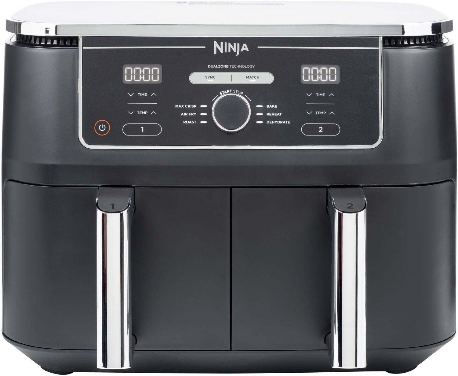 AF400EU Foodi Max Dual Zone Heißluft-Fritteuse schwarz AF400EU Foodi Max Dual Zone Heißluft-Fritteuse schwarz von Ninja