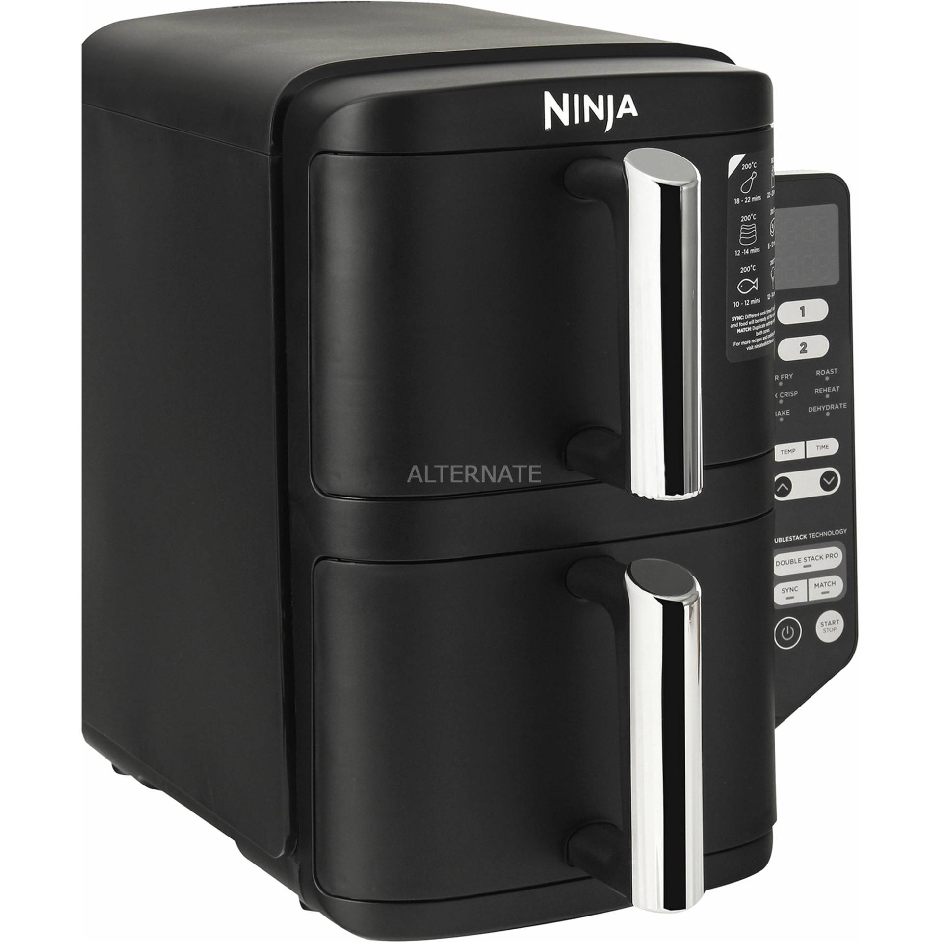 Double Stack 2-Ebenen Heißluftfritteuse SL300EU Double Stack 2-Ebenen Heißluftfritteuse SL300EU von Ninja