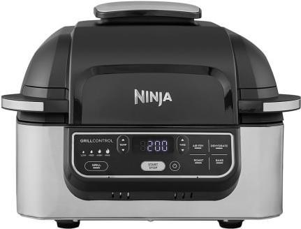 NINJA AG301EU Heißluftfritteuse schwarz/silber (AG301EU) von Ninja