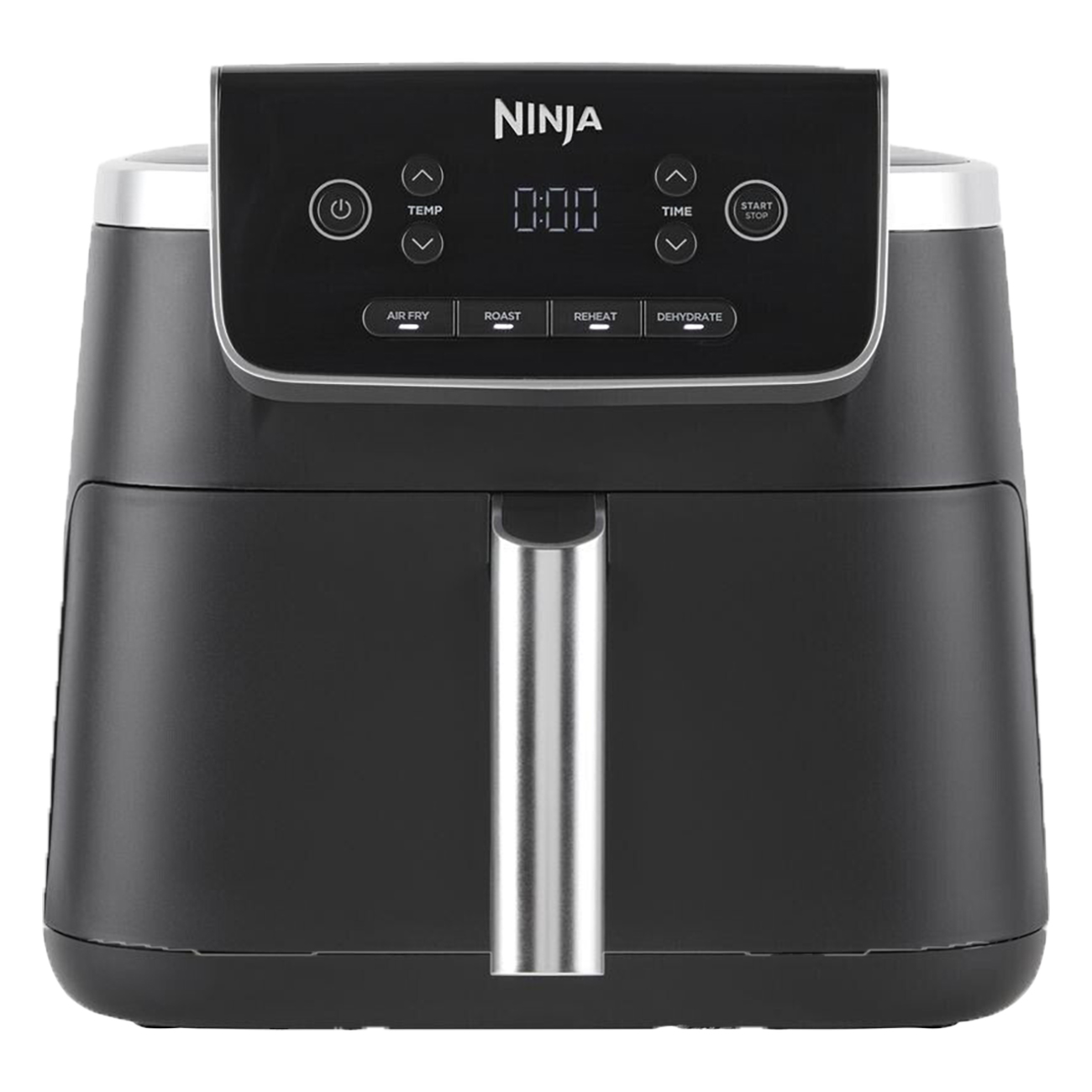 Ninja AF140EU Hei?luftfritteuse schwarz/silber | 4 Funktionen | einfach zu reinigen | 75% weniger Fett | 3,8 l Antihaftkorb | f?r die ganze Familie Ninja AF140EU Hei?luftfritteuse schwarz/silber | 4 Funktionen | einfach zu reinigen | 75% weniger Fett | 3,8 l Antihaftkorb | f?r die ganze Familie von Ninja