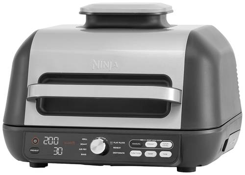 Ninja AG651 Heißluft-Fritteuse Grillfunktion Schwarz, Silber Ninja AG651 Heißluft-Fritteuse Grillfunktion Schwarz, Silber von Ninja