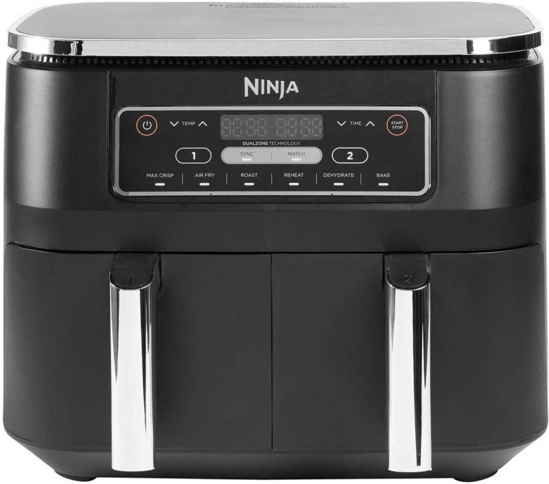 Ninja Doppel-Heißluftfritteuse AF300EU, schwarz von Ninja