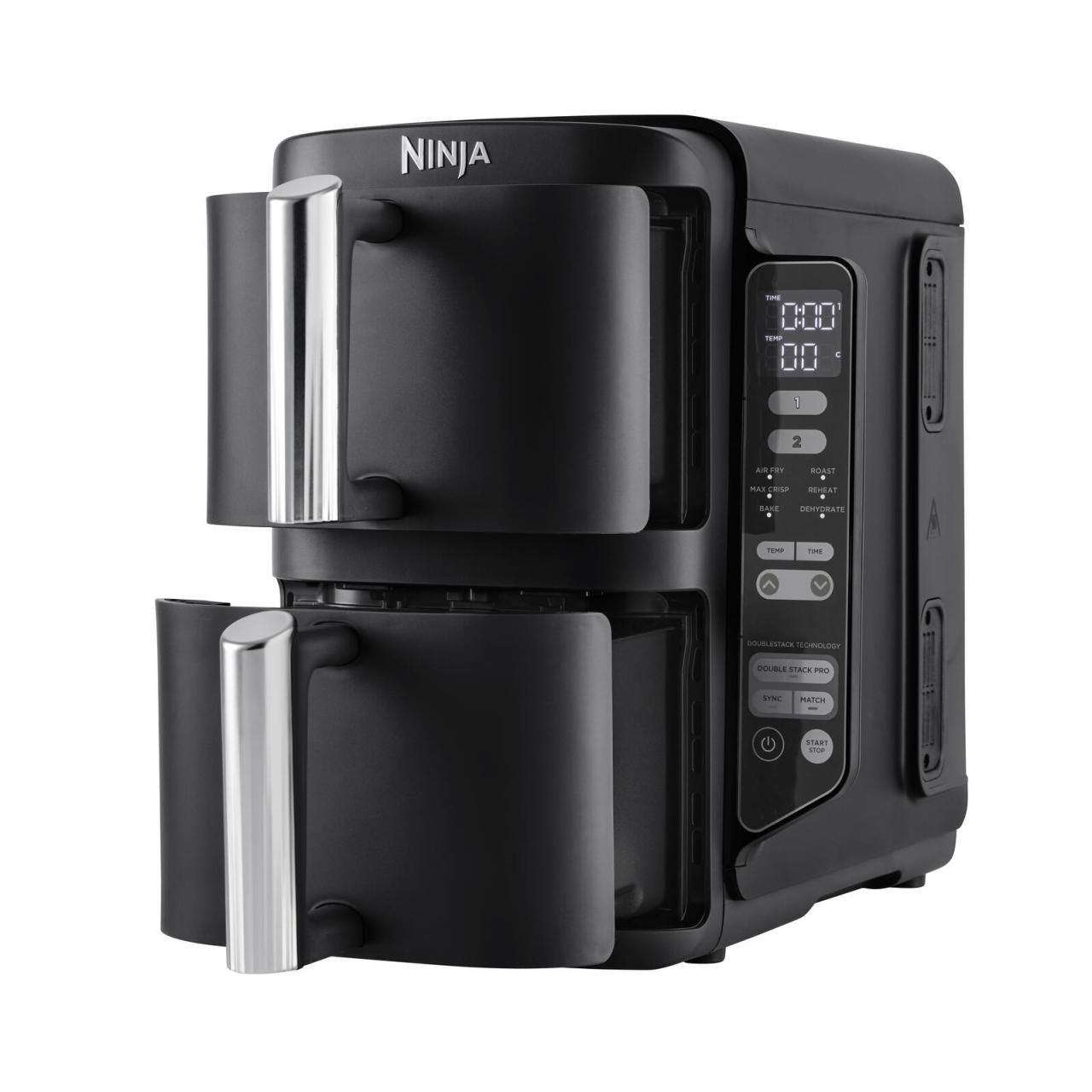 Ninja Double Stack 2-Ebenen Heißluftfritteuse 7,6 L - SL300EU Ninja Double Stack 2-Ebenen Heißluftfritteuse 7,6 L - SL300EU von Ninja