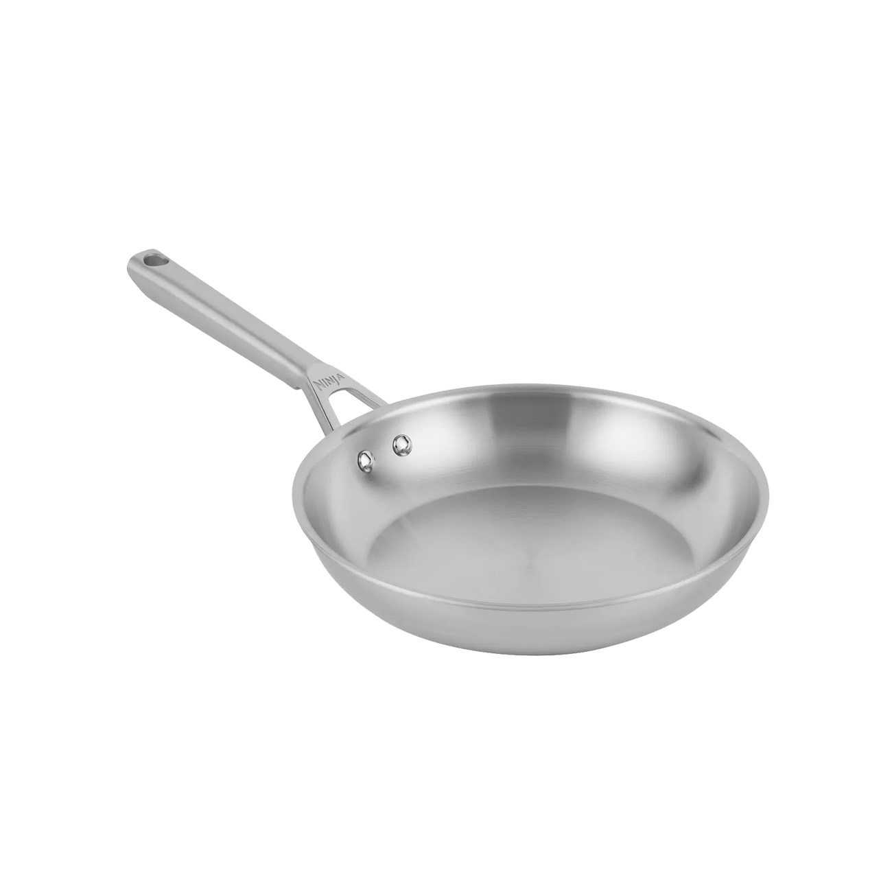 Ninja EverClad Edelstahl-Pfanne (20cm) | Ofenfest bis 315 ?C | Sp?lmaschinengeeignet | Pfanne mit robuster, dreilagiger Konstruktion | Geeignet f?r alle Herdarten von Ninja