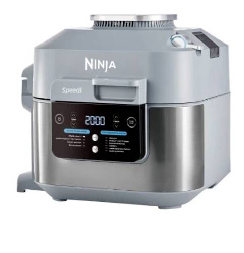 Ninja ON400DE Heißluft-Fritteuse 1760W Timerfunktion Grau Ninja ON400DE Heißluft-Fritteuse 1760W Timerfunktion Grau von Ninja