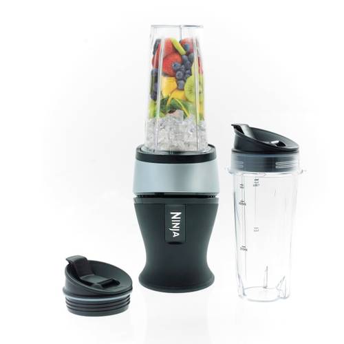 Ninja QB3001EUS Smoothie-Maker 700W Schwarz, Silber von Ninja