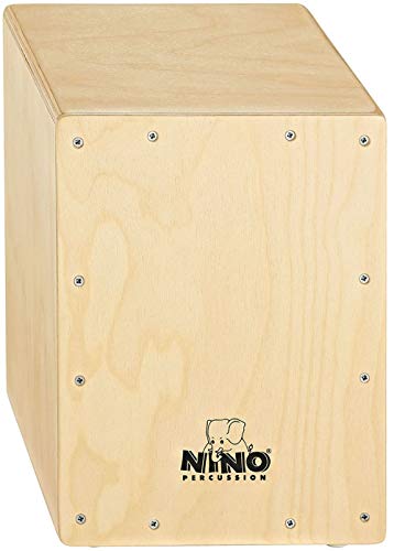 Nino Percussion NINO950 Cajon Birke 33 cm (13 Zoll) von Nino Percussion