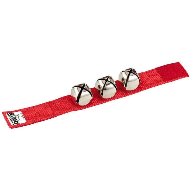 Nino Percussion NINO961R Glockenarmband, rot von Nino Percussion