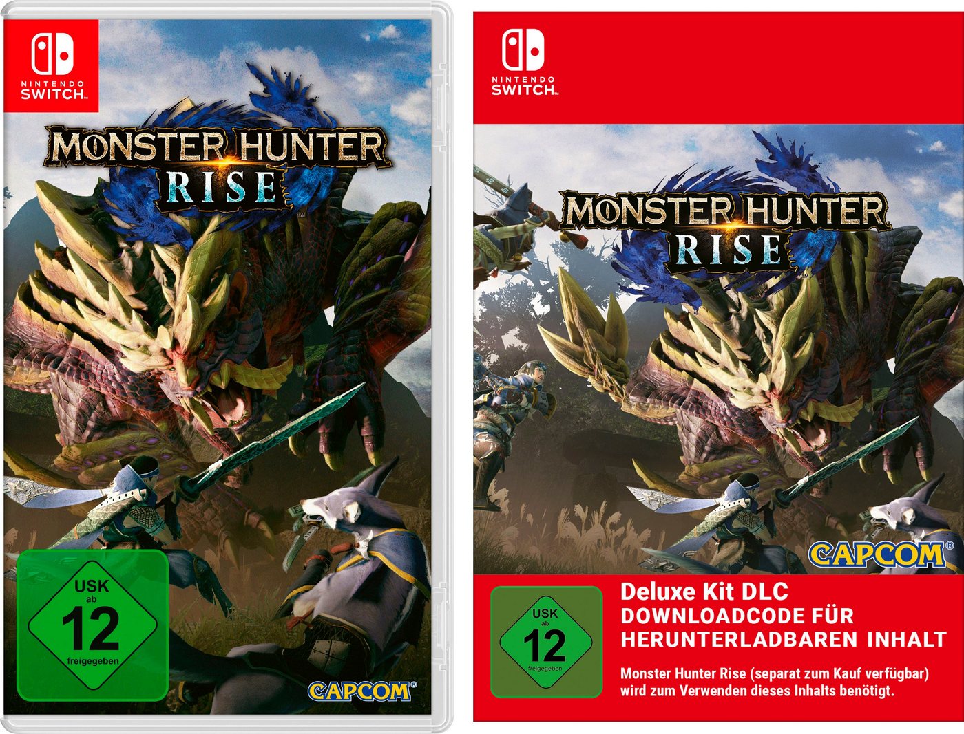 Monster Hunter Rise + Deluxe Kit DLC Nintendo Switch von Nintendo Switch