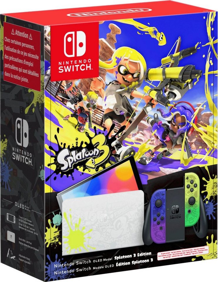 Nintendo Switch Konsole (OLED-Modell) Splatoon 3-Edition von Nintendo Switch