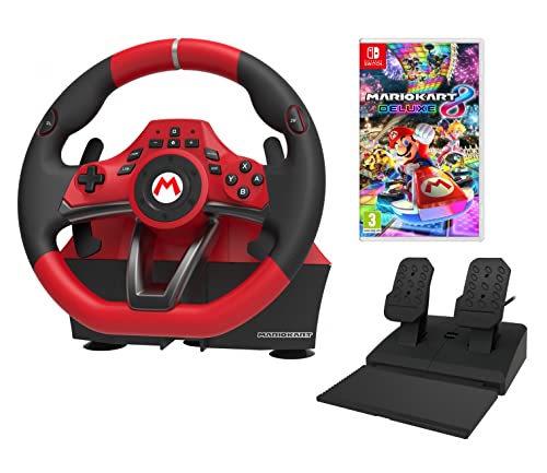 Nintendo_Switch Lenkrad und Pedal für Mario Kart 8 Deluxe (Offizielle Lizenz) von Nintendo_Switch