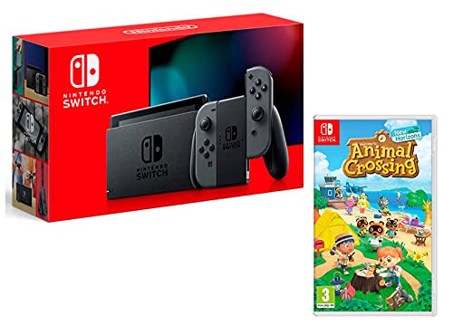 Nintendo Switch V2 32Gb Grau [neues model] + Animal Crossing: New Horizons von NINTENDO SWITCH