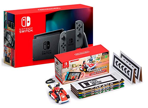 Nintendo Switch V2 32Gb Grau [neues model] + Mario Kart Live: Home Circuit - Mario von Nintendo Switch