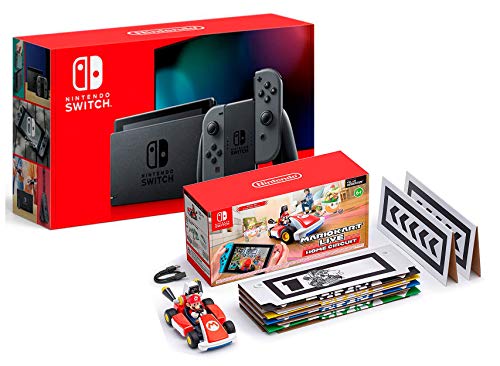 Nintendo Switch V2 32Gb Grau [neues model] + Mario Kart Live: Home Circuit - Mario von NINTENDO SWITCH