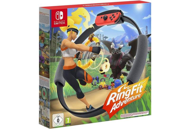 Ring Fit Adventure inkl. Spiel. Ring-Con & Beingurt ohne Joy-Con Nintendo Switch von Nintendo Switch