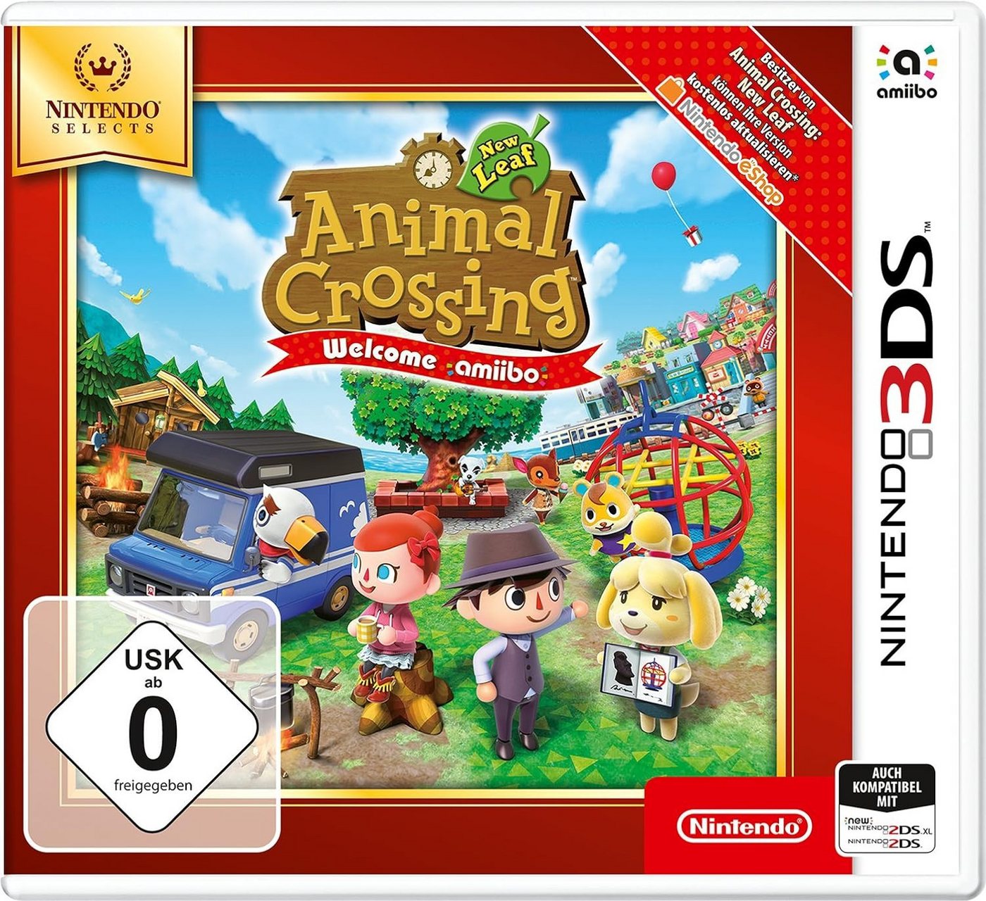 Animal Crossing 3DS New Leaf SELECTS Welcome Amiibo Nintendo 3DS Animal Crossing 3DS New Leaf SELECTS Welcome Amiibo Nintendo 3DS von Nintendo
