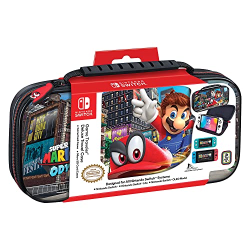 Bigben Mario Odyssey Switch Case – Offizielles Nintendo von Game Traveler