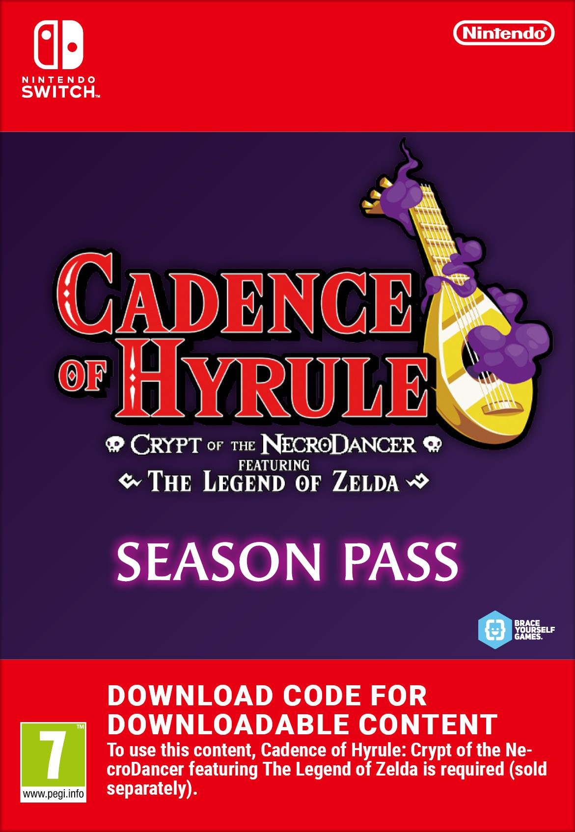 Cadence of Hyrule– Crypt of the NecroDancer Featuring The Legend of Zelda Season Pass von Nintendo