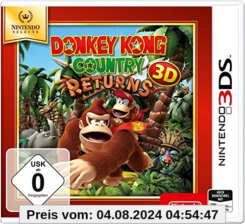 Donkey Kong Country Returns 3D - Nintendo Selects - [3DS] von Nintendo