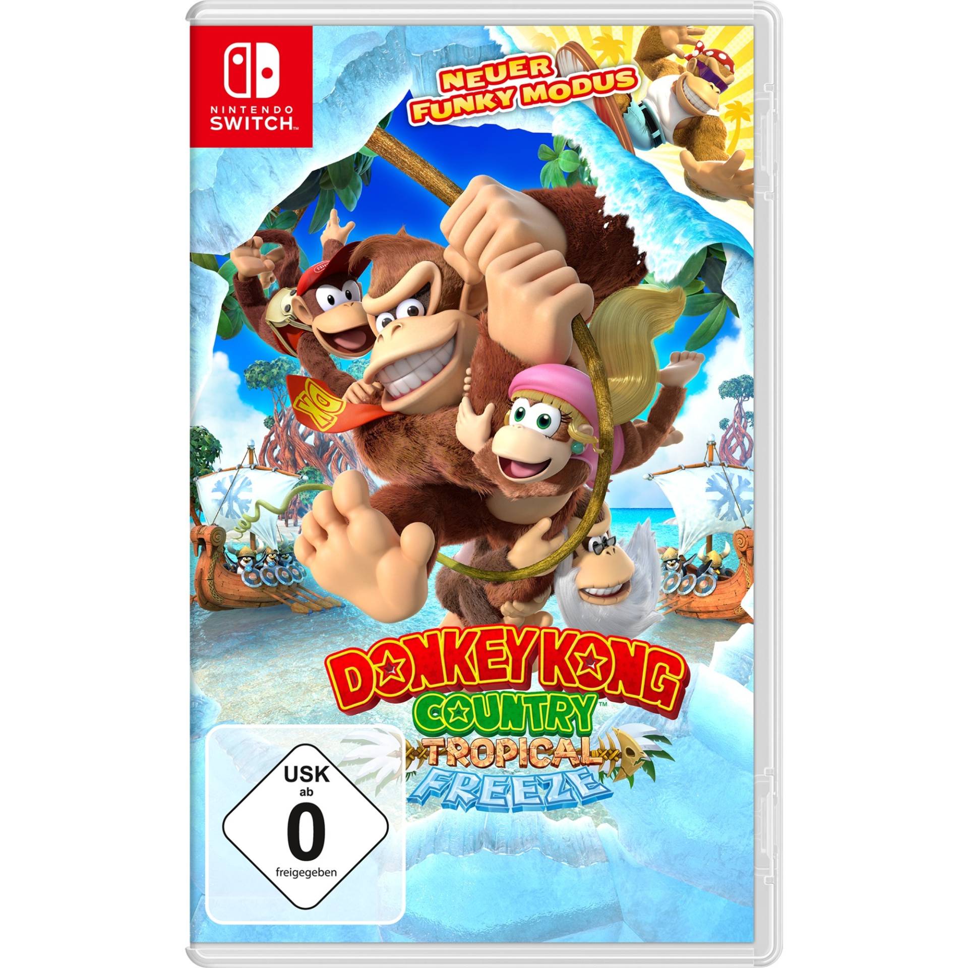 Donkey Kong Country: Tropical Freeze, Nintendo Switch-Spiel von Nintendo