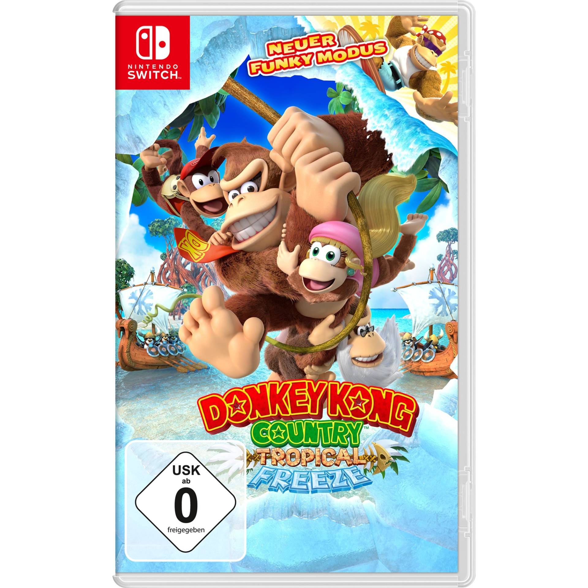 Donkey Kong Country: Tropical Freeze, Nintendo Switch-Spiel Donkey Kong Country: Tropical Freeze, Nintendo Switch-Spiel von Nintendo