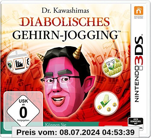 Dr. Kawashimas Diabolisches Gehirn - Jogging - Können Sie konzentriert bleiben? - [Nintendo 3DS] von Nintendo