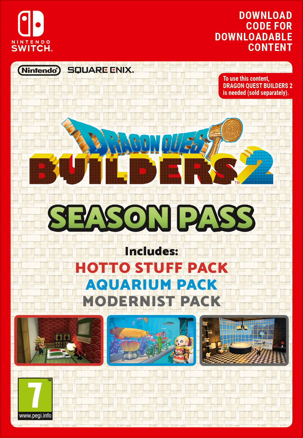 Dragon Quest Builders 2 Season Pass Dragon Quest Builders 2 Season Pass von Nintendo