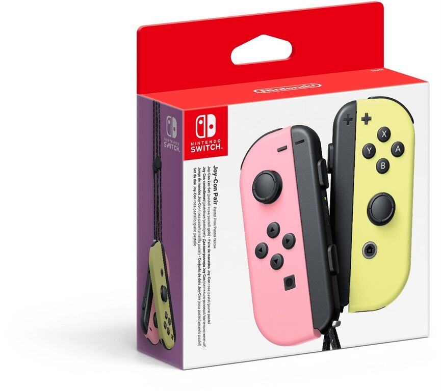 Nintendo Joy-Con (2er Set) (rosa/hellgelb)