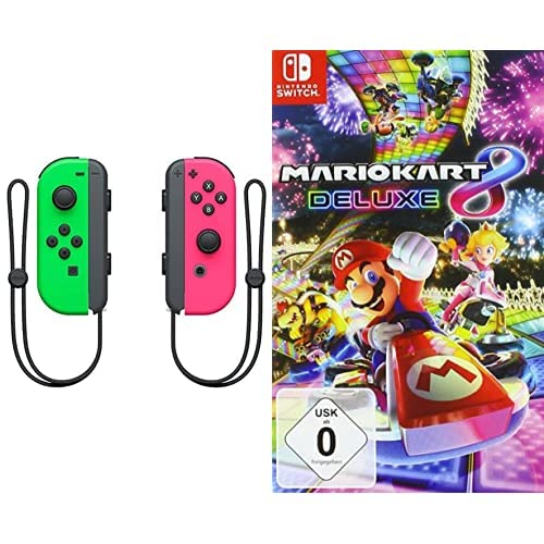 Joy-Con 2er-Set Neon-Grün/Neon-Pink + Mario Kart 8 Deluxe - [Nintendo Switch] von Nintendo