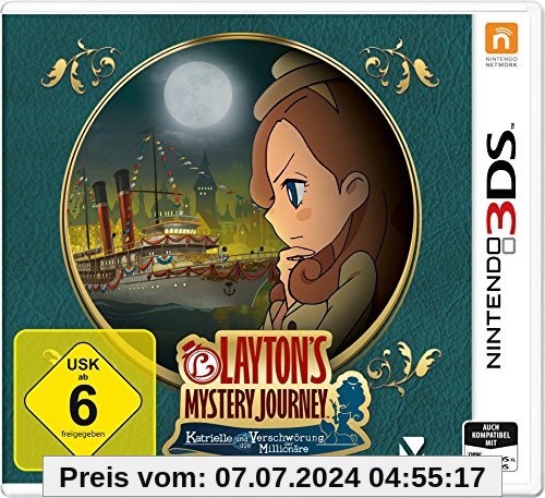 Layton`s Mystery Journey: Katrielle und die Verschwörung der Millionäre - Standard Edition - [Nintendo 3DS] von Nintendo