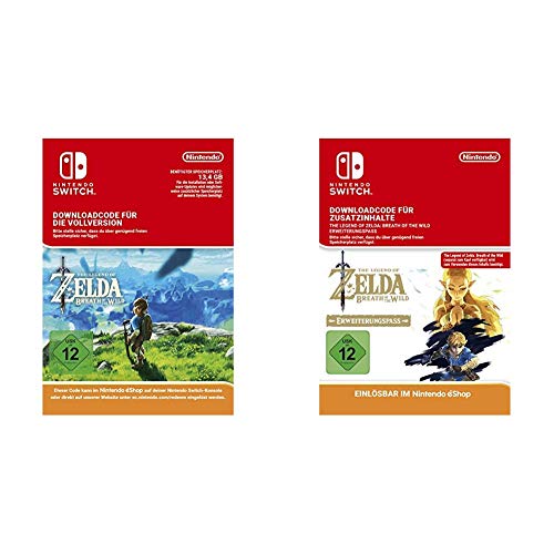 Legend of Zelda Breath of the Wild (Download Code) + Expansion Pass (Download Code) von Nintendo