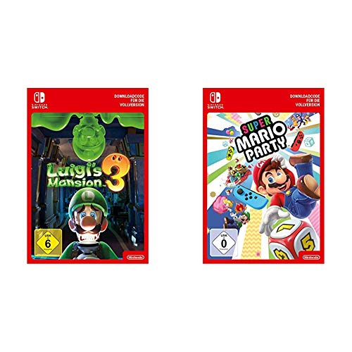 Luigi's Mansion 3 | Nintendo Switch - Download Code & Super Mario Party - [Nintendo Switch - Download Code] von Nintendo