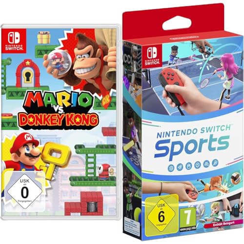 Mario vs. Donkey Kong - [Nintendo Switch] & Switch Sports (inkl. Beingurt) - [Nintendo Switch] von Nintendo